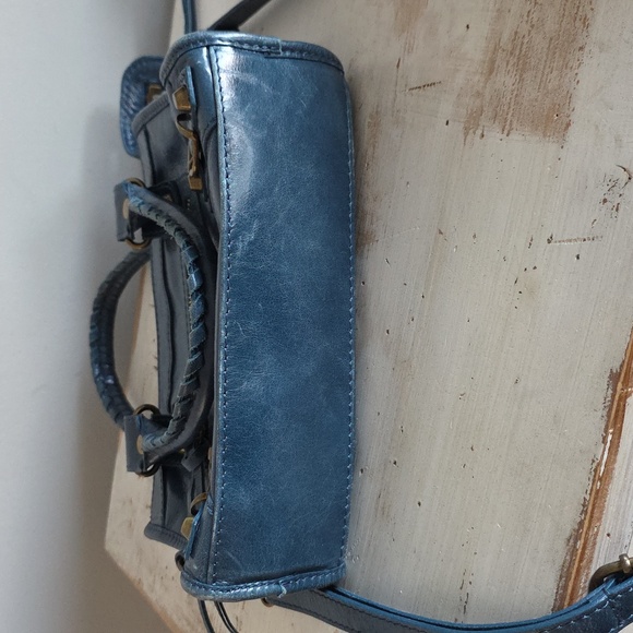Leather Crossbody Bag - Picture 8 of 14